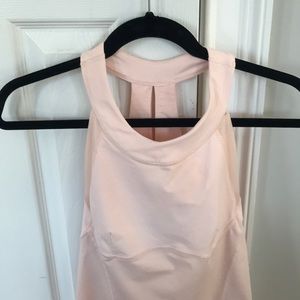 Lululemon Pink Tank with built in bra